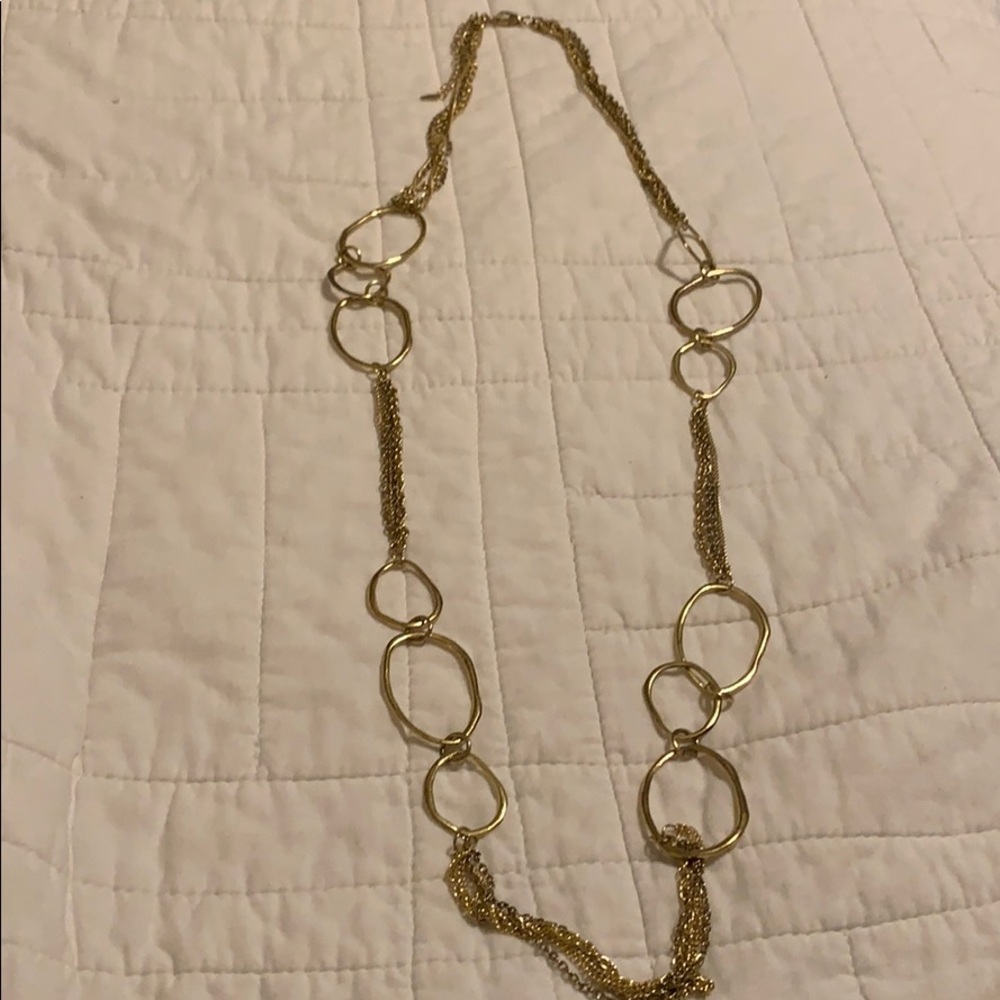 Gold plated necklace